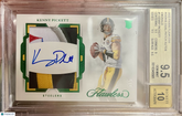 2022 Flawless Rookie Dual Patch Auto Emerald Kenny Pickett BGS 9.5/10 POP1